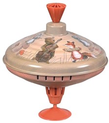 Egmont Toys Humming top métal musiciens 18 cm
