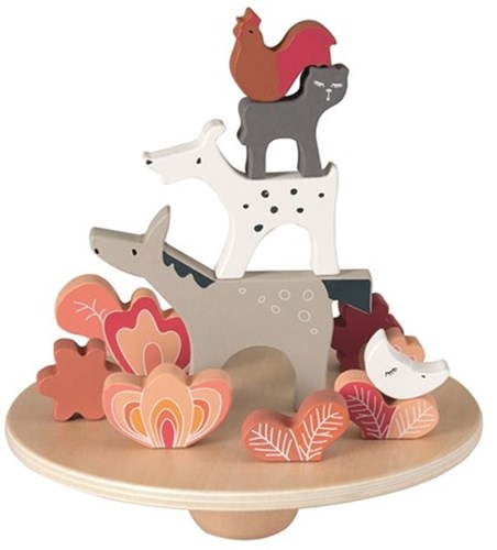 Egmont Toys Jeu d'empilage Musiciens de la ville de Bremer 21x21x5,5 cm