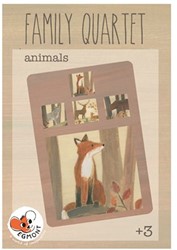 Egmont Toys Familienquartett Tiere 10x14x3 cm