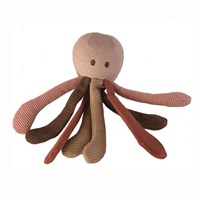 Knuffel: Gebreide octopus 0+  25cm