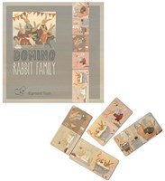 Egmont Toys Domino Spiel Familie Kaninchen - Lernspielzeug Karton