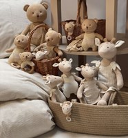 Egmont Toys Kuscheltier Bio-Baumwolle Doudou Bär Marcel 20 cm Baby-2