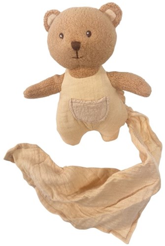 Egmont Toys Kuscheltier Bio-Baumwolle Doudou Bär Marcel 20 cm Baby
