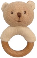 Egmont Toys Kuscheltier Rassel Bär aus Bio-Baumwolle 11 cm Babyspielzeug