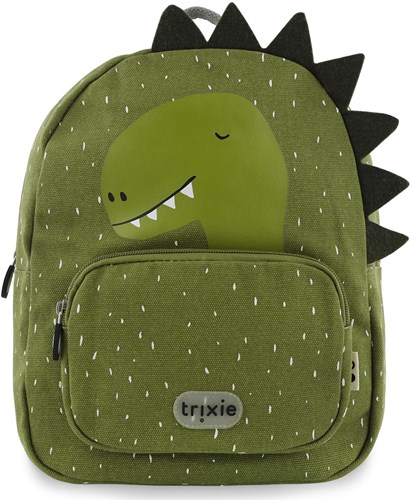 Trixie sac à dos cartable Mr. Dino - déperlant - sac enfant vert