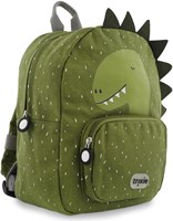 Trixie sac à dos cartable Mr. Dino - déperlant - sac enfant vert-3