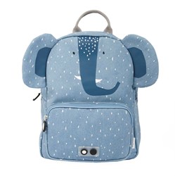 Trixie Kinderrucksack Mrs. Elephant - wasserabweisende Schultasche blau
