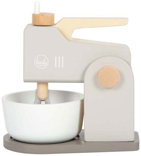 Small Foot mixeur en bois set de jeu gris - jouet de cuisine pour enfants-2