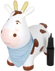 Small Foot vache gonflable jouet 24cm avec pompe et écharpe