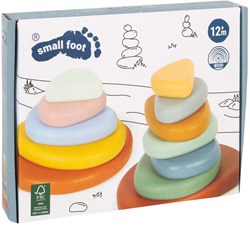 Small Foot - Houten Montessori River Rocks Evenwichtsspel FSC