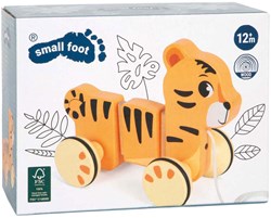 Small Foot - Houten Trekdier Tijger Safari FSC