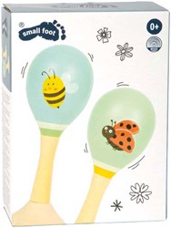 Small Foot maracas en bois jouet musical Tiny Friends 2 pièces