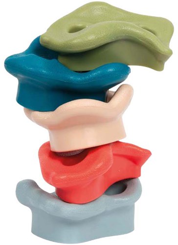 Small Foot pierres d'escalade pour enfants - prises colorées-2