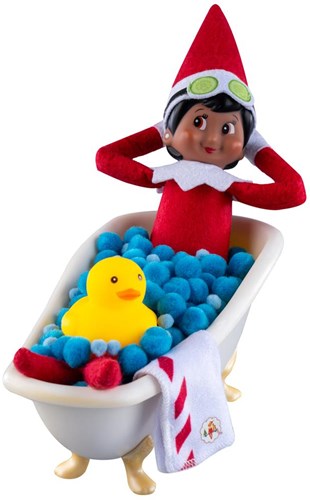 Elf On The Shelf Spielzeug Spa-Tag Set - magischer Spielspaß