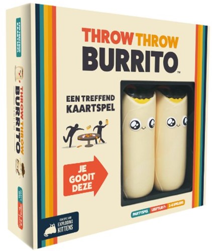 Asmodee Kartenspiel Throw Throw Burrito - Niederländisch