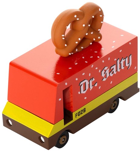 Candylab Holzspielzeugbus Brezel Bus Dr. Salty - fantasievolles Spielzeugauto-2