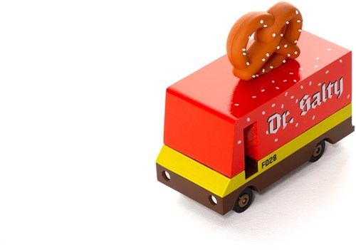 Candylab Holzspielzeugbus Brezel Bus Dr. Salty - fantasievolles Spielzeugauto-3