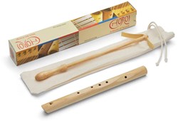 Choroi flûte pentatonique en bois 432 Hz - instrument en érable