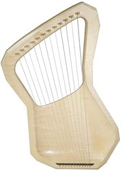 Choroi lyre pour enfants instrument de musique frêne - 12 cordes