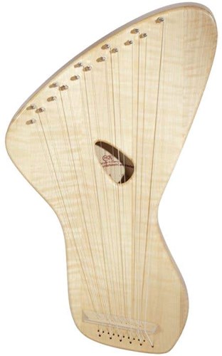 Choroi instrument de musique en bois bourdonlier diatonique 16 cordes
