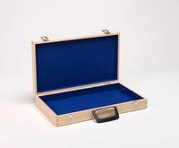 Choroi coffret en bois instrument de musique lyre bourdon rangement