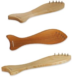 Choroi lyre dauphin frêne - lyre musicale pentatonique pour enfants