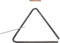 Choroi set de triangles fer martelé instrument de musique pour enfants