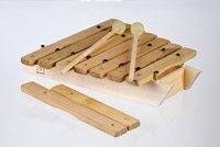Auris Xylophon pädagogisches Musikinstrument pentatonisch 7 Töne Holz