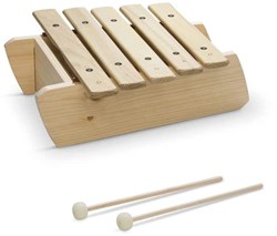 Auris marimba en bois pour bébé instrument de musique d-e-g-a-h jouet éducatif