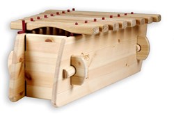 Auris marimba instrument de musique pentatonique 8 notes bois d'acacia