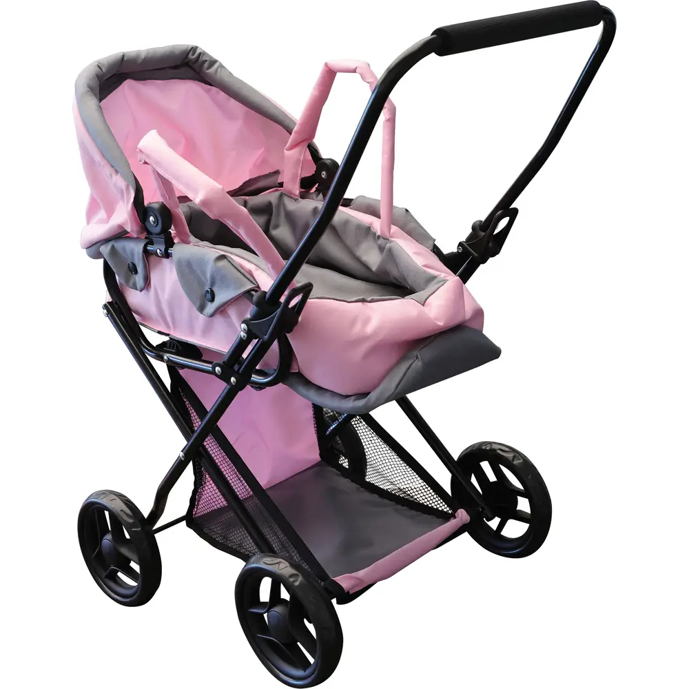 AM Puppenwagen ''Rosy'' mit Ablagekorb