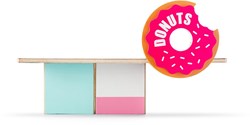 Candylab Holzspielzeug Donut Shack - Snackhütte für Kinder