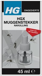 HGX muggenstekker navulling 45ml