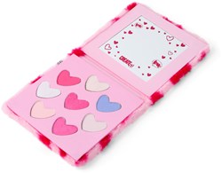 Canenco Lidschatten-Set Herz flauschiges Make-up-Buch für Kinder