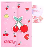 Canenco Make-up Buch Kirsche Magnetverschluss Kinderschminkset