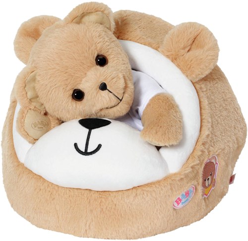 Baby Born Bären Schlafhöhle Plüsch Kuschelhöhle Teddybär Bett-2