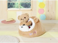 Baby Born Bären Schlafhöhle Plüsch Kuschelhöhle Teddybär Bett-3