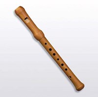 Mercurius Sopranblockflöte Barockbohrung 442 Hz Birnbaum Musikspiel