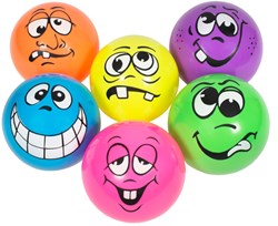 Spordas balles faciales - set de 6 balles parfumées pour enfants