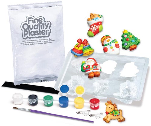 4M Coffret créatif moulage et peinture Noël - jouet créatif-3