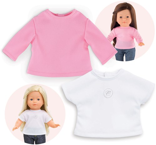 Corolle T-shirts pour poupées - Ma Corolle vêtements 2 pièces 36 cm-2