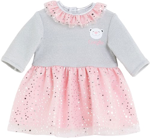 Corolle Puppenkleid Magical 30cm - Puppenkleidung rosa Punkte-2
