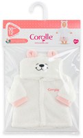 Corolle Puppenmantel Magical - Winterjacke für 30cm Puppe mit Bärenkapuze