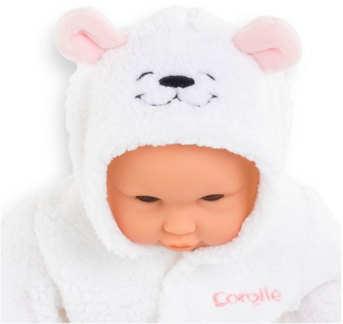 Corolle Puppenmantel Magical - Winterjacke für 30cm Puppe mit Bärenkapuze-3