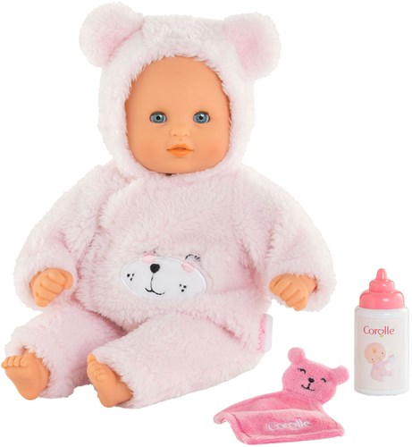 Corolle Babypuppe Love Bear Kuschelpuppe 30 cm mit Zubehör