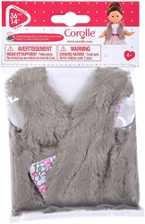 Corolle Ma Corolle Bodywarmer Kunstfell - Anziehpuppe 36 cm
