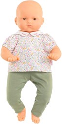 Corolle poupée bébé poupées 52cm avec blouse fleurie et pantalon vert