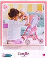 Corolle Kinderwagen Bloemen voor Babypop, 30cm