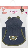 Corolle Regenponcho Puppenkostüm 36cm mit Kapuze und Bärenohren