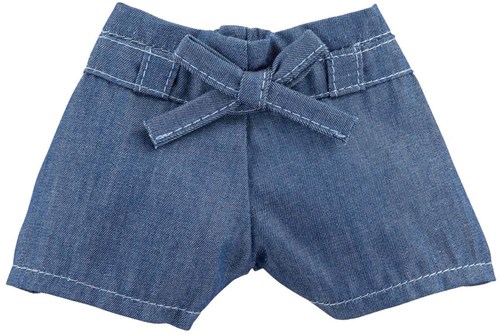 Corolle Puppenkleidung Jeansshort mit Schleife für 36cm Puppe Denim-2